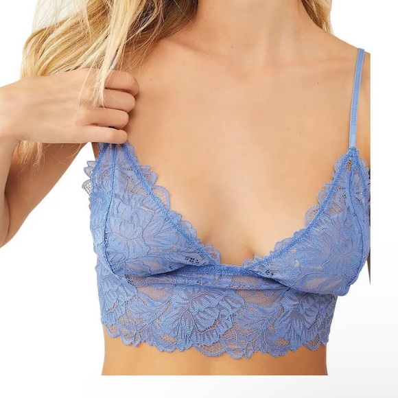 NWT Free People Everyday Longline Lace Bra - Picture 3 of 3